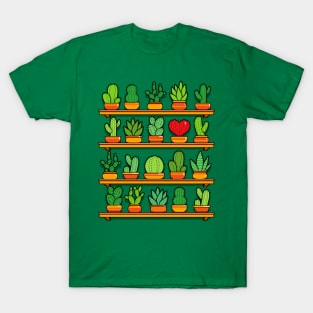 Love Yourself Cactus Heart T-Shirt